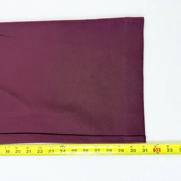 Liz Claiborne Women's Audra Wine Straight Leg Pull-on Stretch Pants Size XXL NWT - Picture 11 of 11